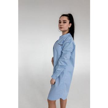 Халат медицинский женский голубой