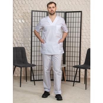 Костюм хирурга ткань ТИСИ белый